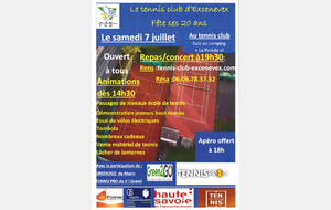 Fête de fin d'année samedi 7 juillet 