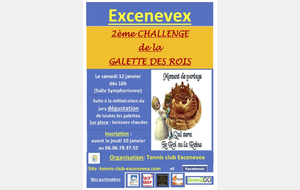 2ème challenge de la galette des rois 