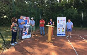 un moment convivial au club