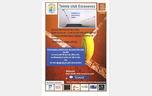 préinscriptions école de tennis