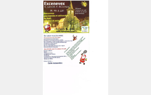 père noël au village