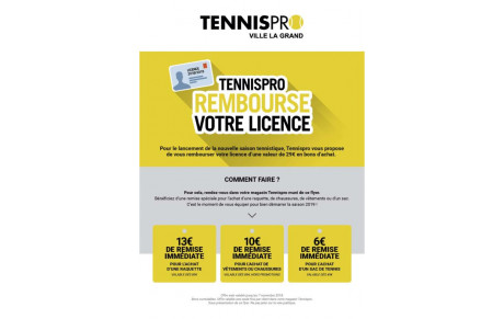bons cadeaux tennis pro